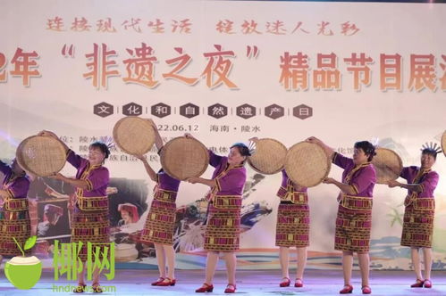 非遗之夜点亮陵水 精品节目展演文艺晚会璀璨上演